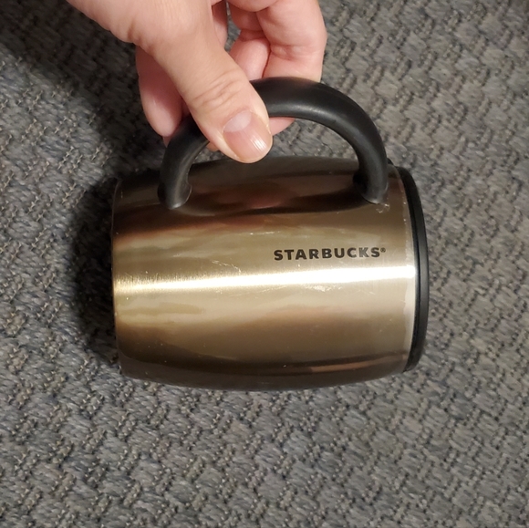 6/$30   ☕️ starbucks metal Tea cup with handle - Picture 7 of 9